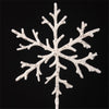 White Glitter Snowflake Pick - My Christmas