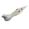 White Jewel Clip - on Bird - My Christmas