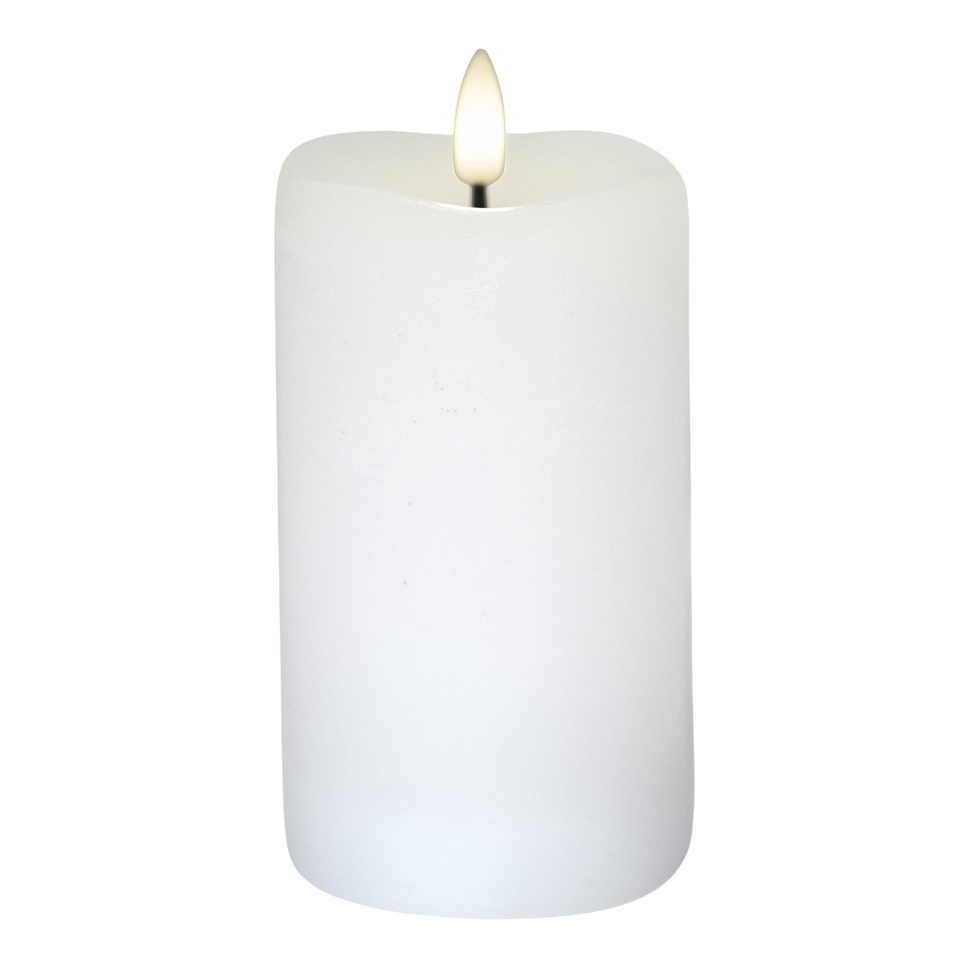 White LED Pillar Candle - Various Sizes - My Christmas