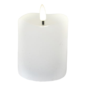 White LED Pillar Candle - Various Sizes - My Christmas