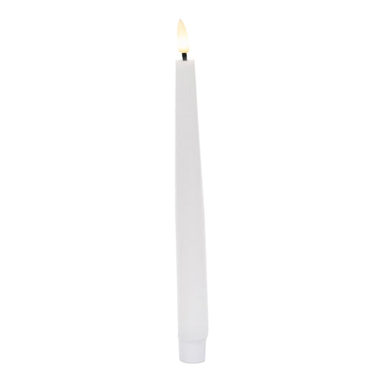 White LED Taper Candles - Set of 2 - My Christmas