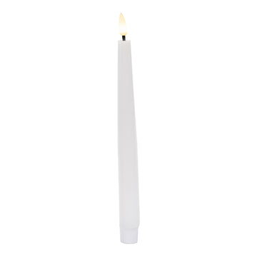 White LED Taper Candles - Set of 2 - My Christmas