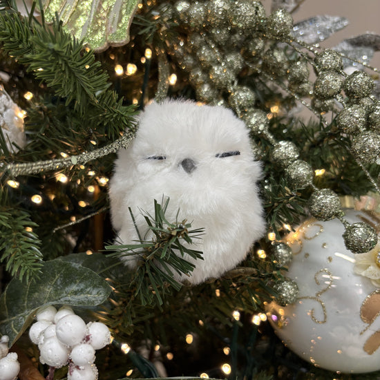 White Owl Ornaments - Box of 3 - My Christmas