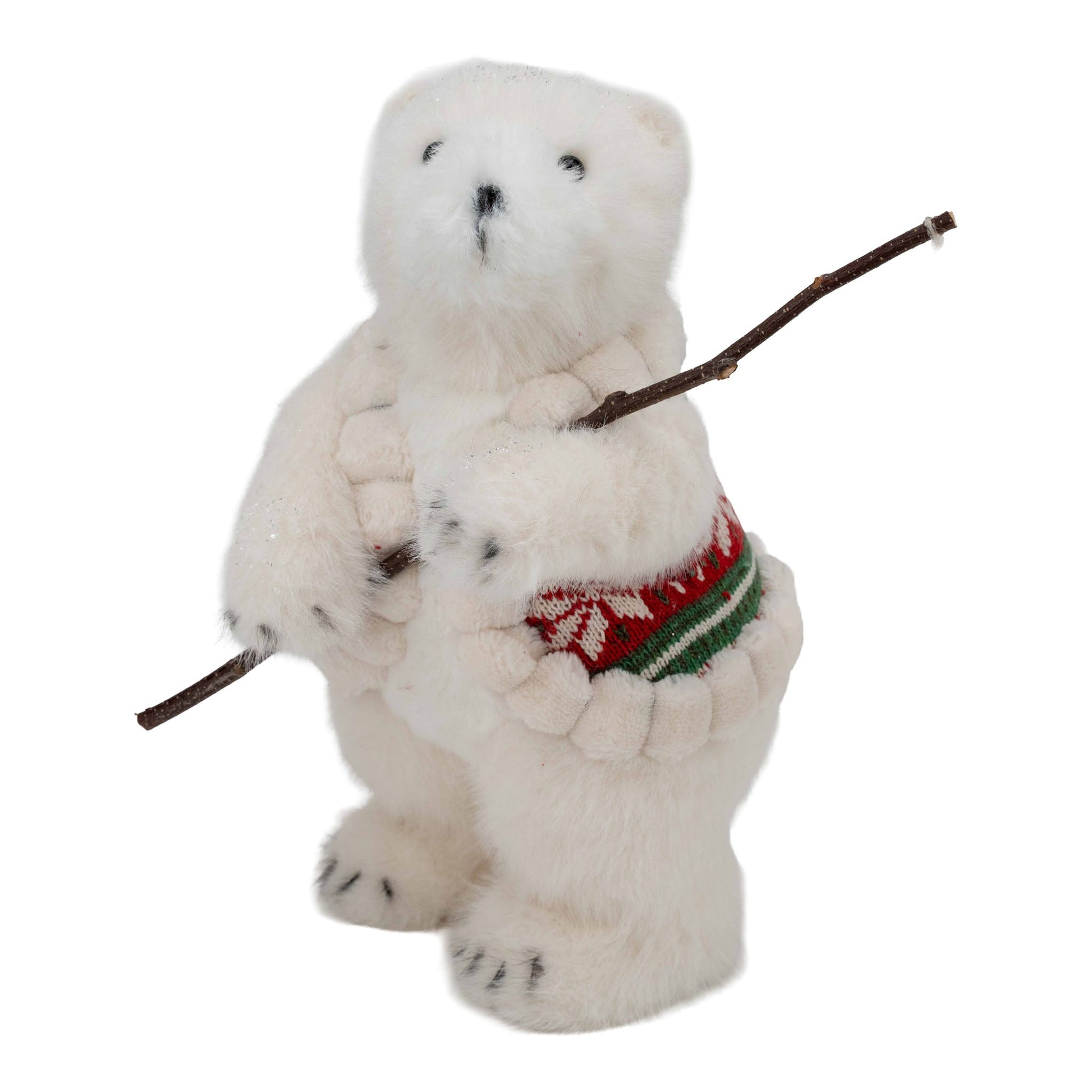 White Standing Bear - 28cm - My Christmas