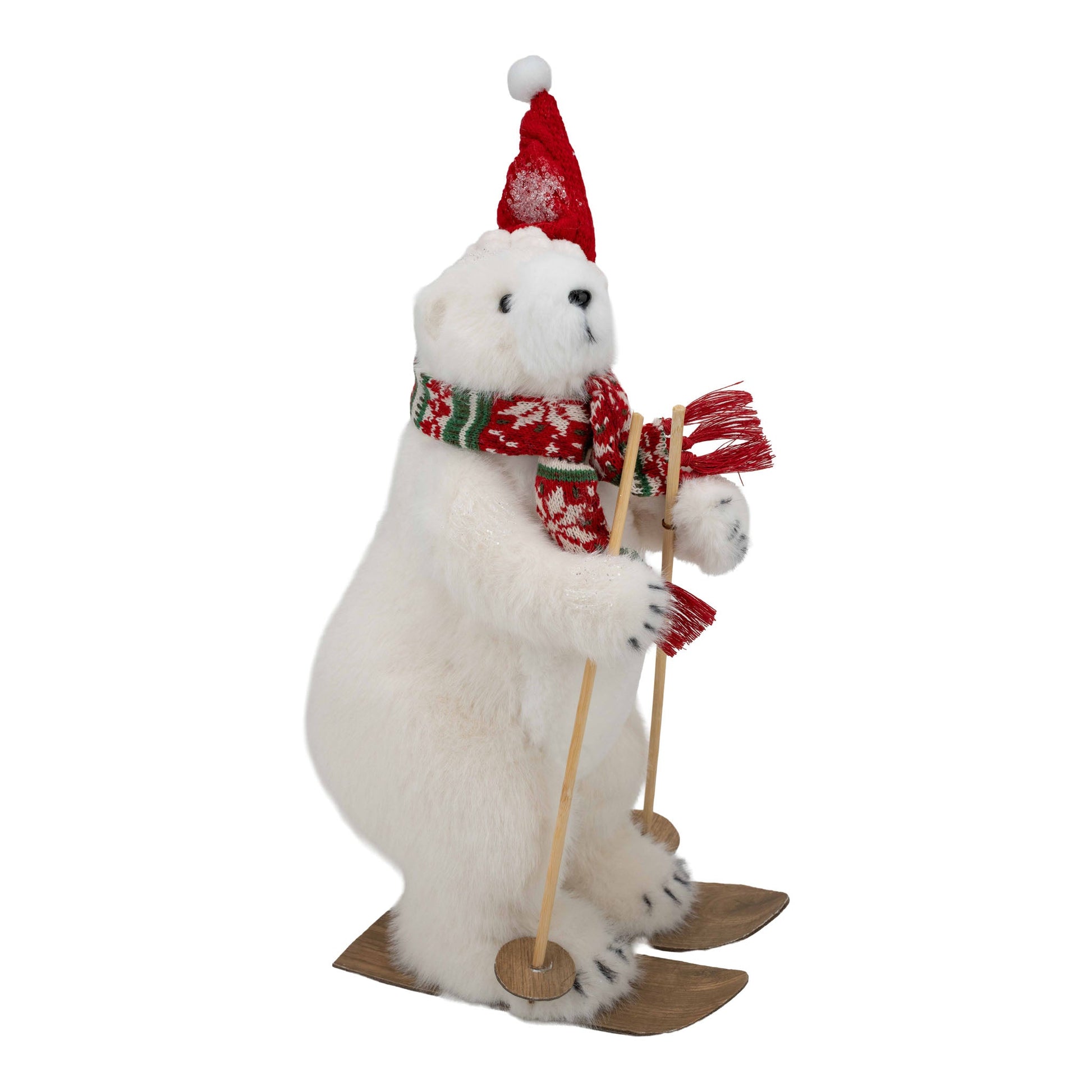 White Standing Bear - 42cm - My Christmas