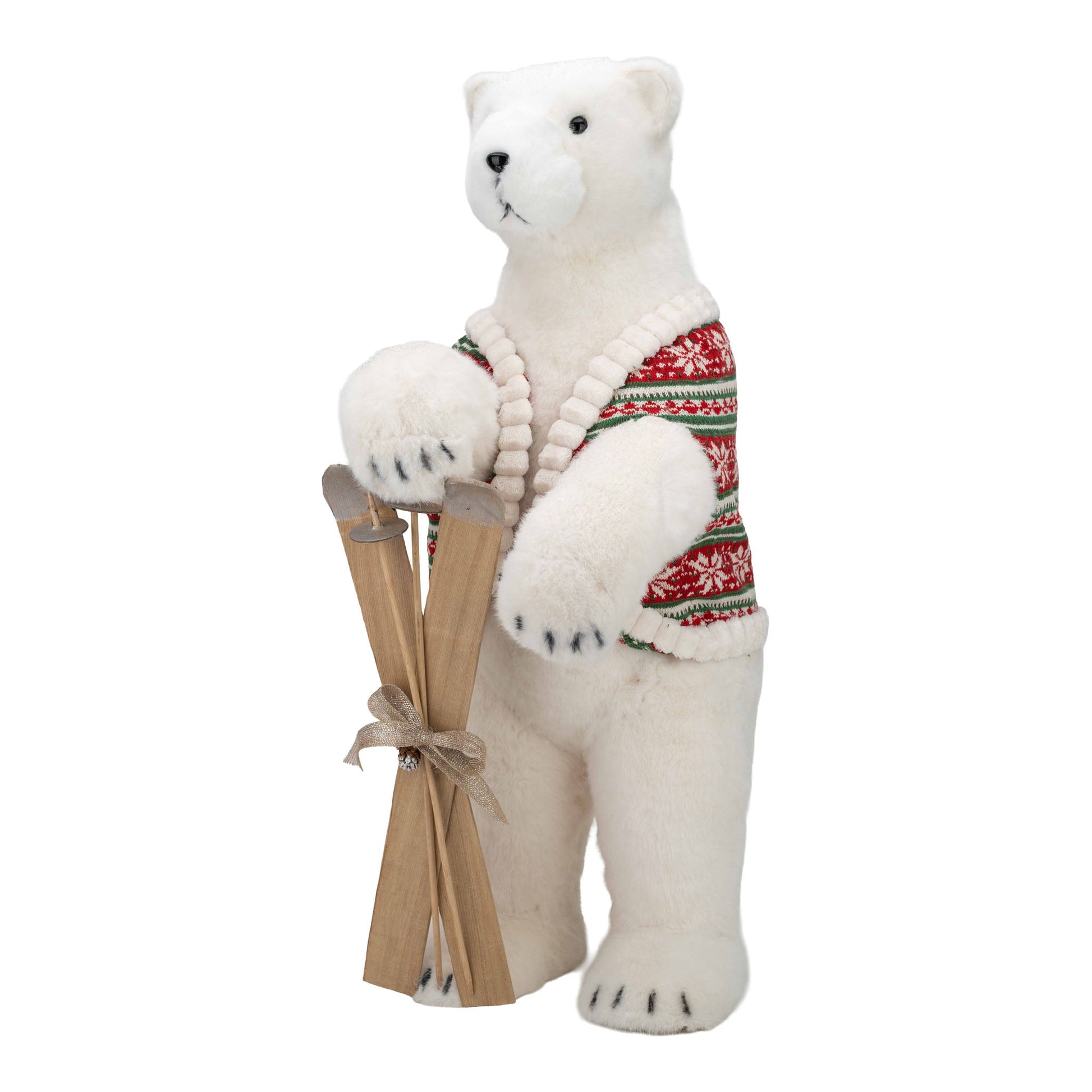 White Standing Bear - 80cm - My Christmas