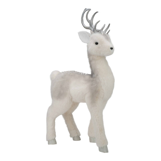 White Standing Deer - 68cm - My Christmas