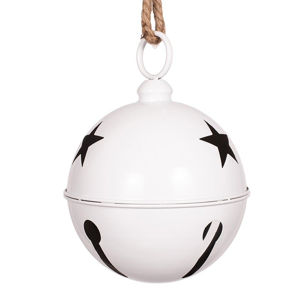 White Star Metal Bell Large - My Christmas