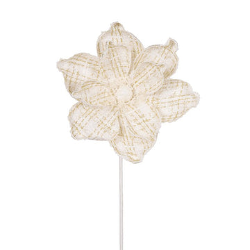 White Tartan Magnolia - My Christmas