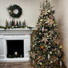 White Wax Flower Spray - My Christmas