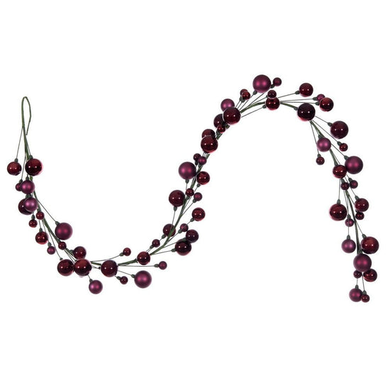 Wine Bauble Garland - 180cm - My Christmas