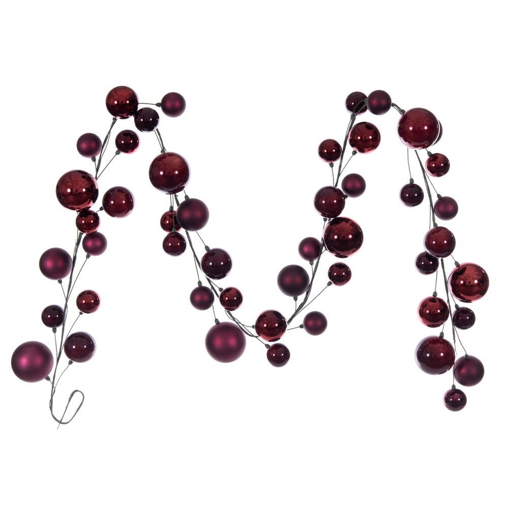 Wine Bauble Garland - 300cm - My Christmas