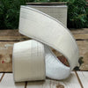 Winter Cotton with Silver Lurex Plaid Ribbon - My Christmas
