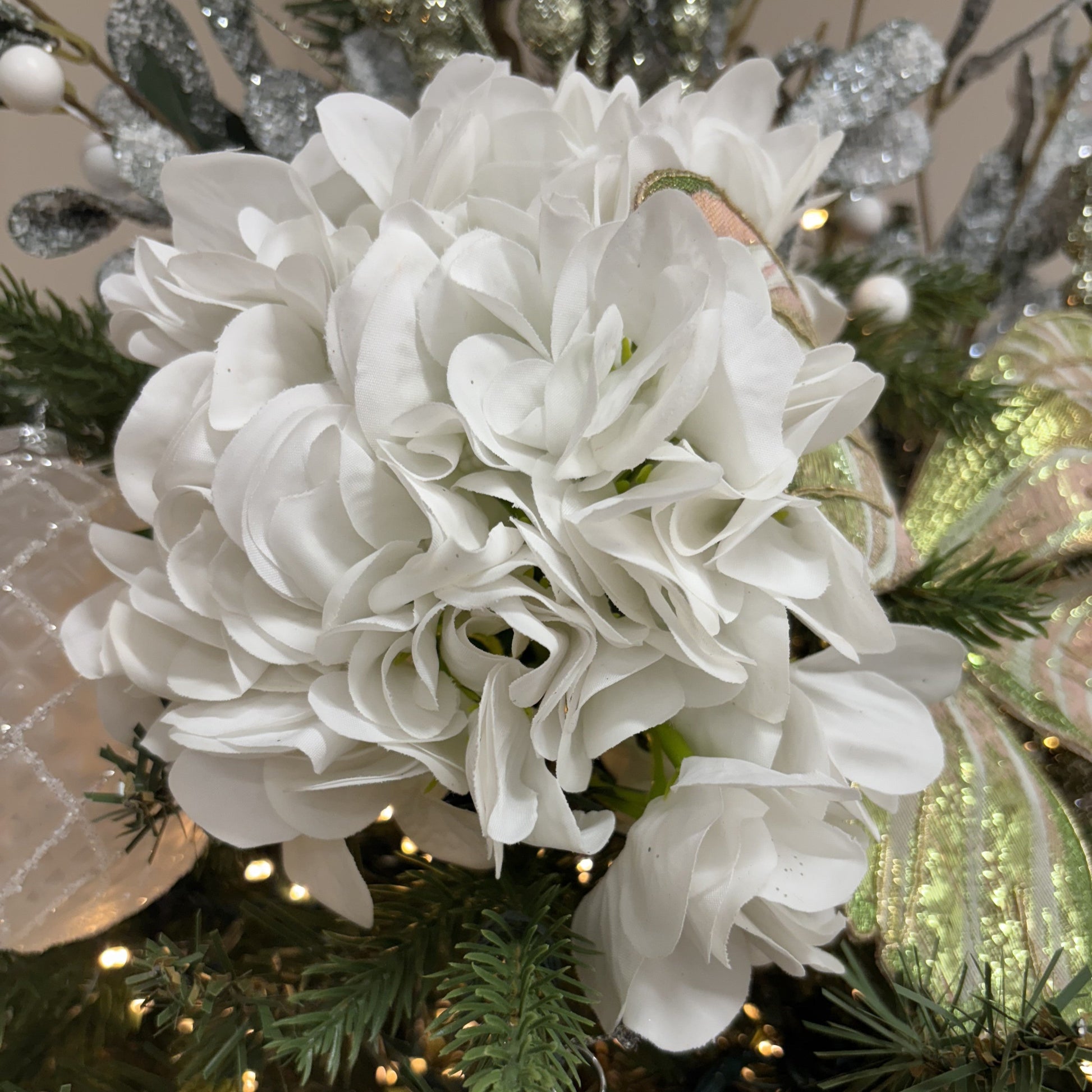 Winter White Hydrangea - My Christmas