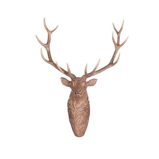 Woodcarved Reindeer Wall Décor - My Christmas