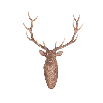 Woodcarved Reindeer Wall Décor - My Christmas