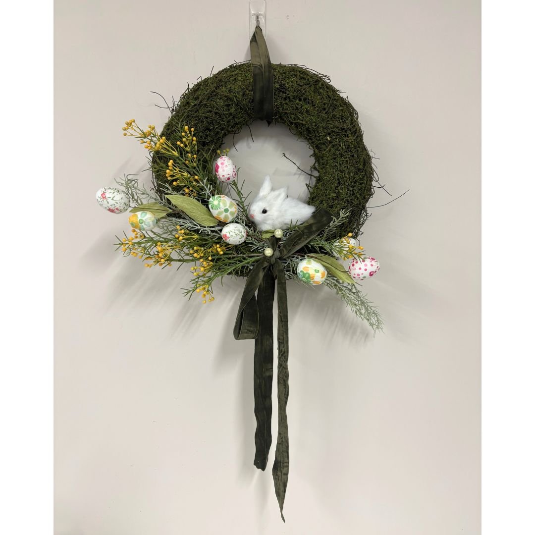 Woodland Bunny Wreath - My Christmas