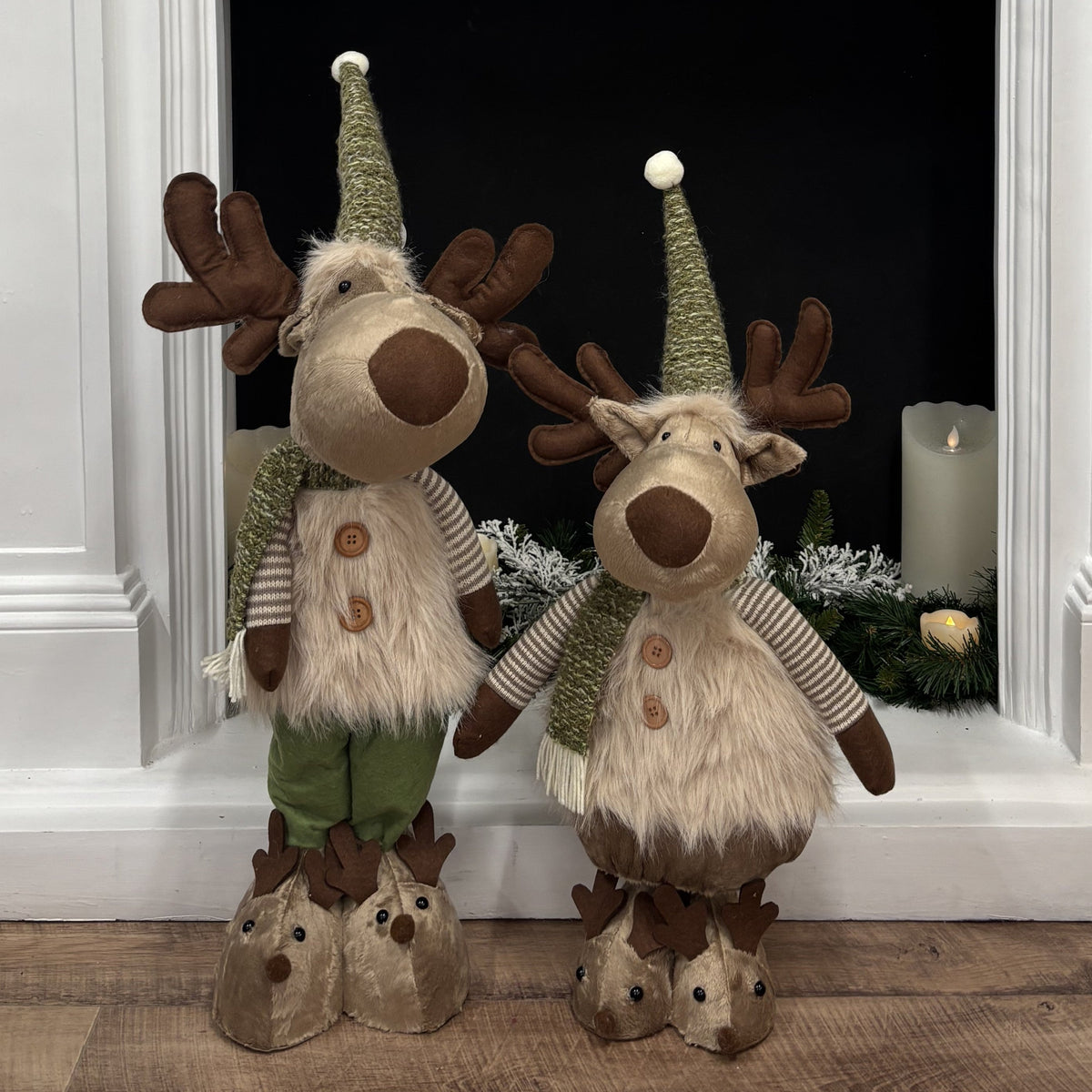 Woodland Deer with Scarf - Various Sizes - My Christmas