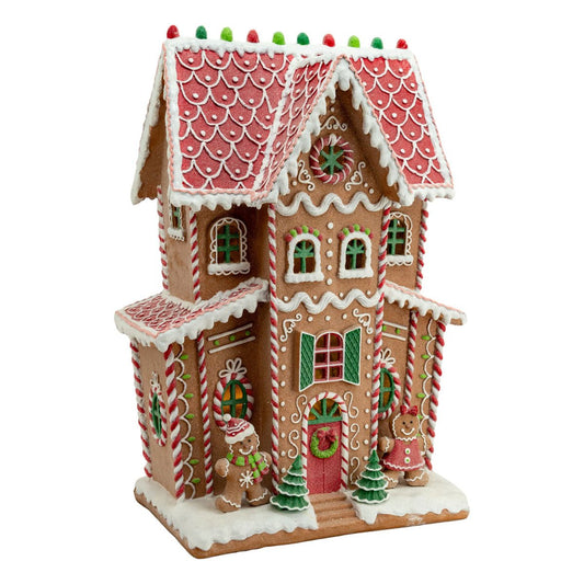 XL LED Traditional Gingerbread House - My Christmas