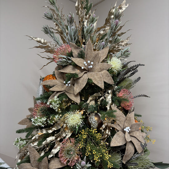 Yellow Wax Flower Bud Spray - My Christmas