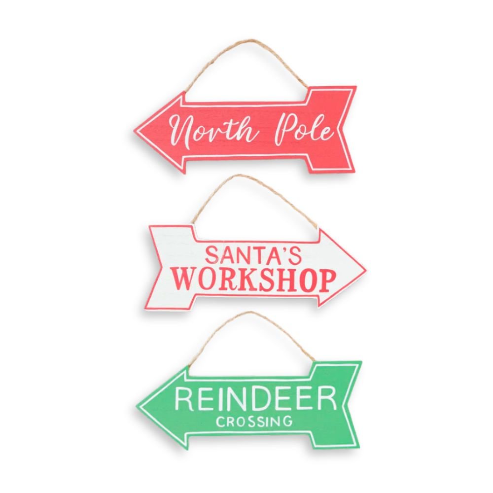 Arrow Wall Hanging Decor, Set of 3 - My Christmas
