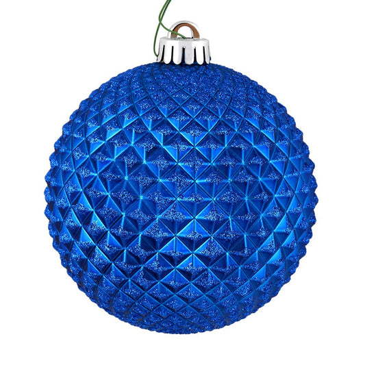 Blue Durian Ball, 10cm - My Christmas