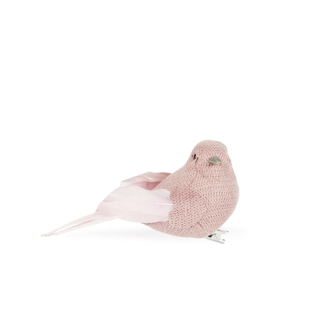 Blush Cord Bird - My Christmas