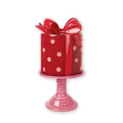 Cake Stand with Gift Box Lid - My Christmas