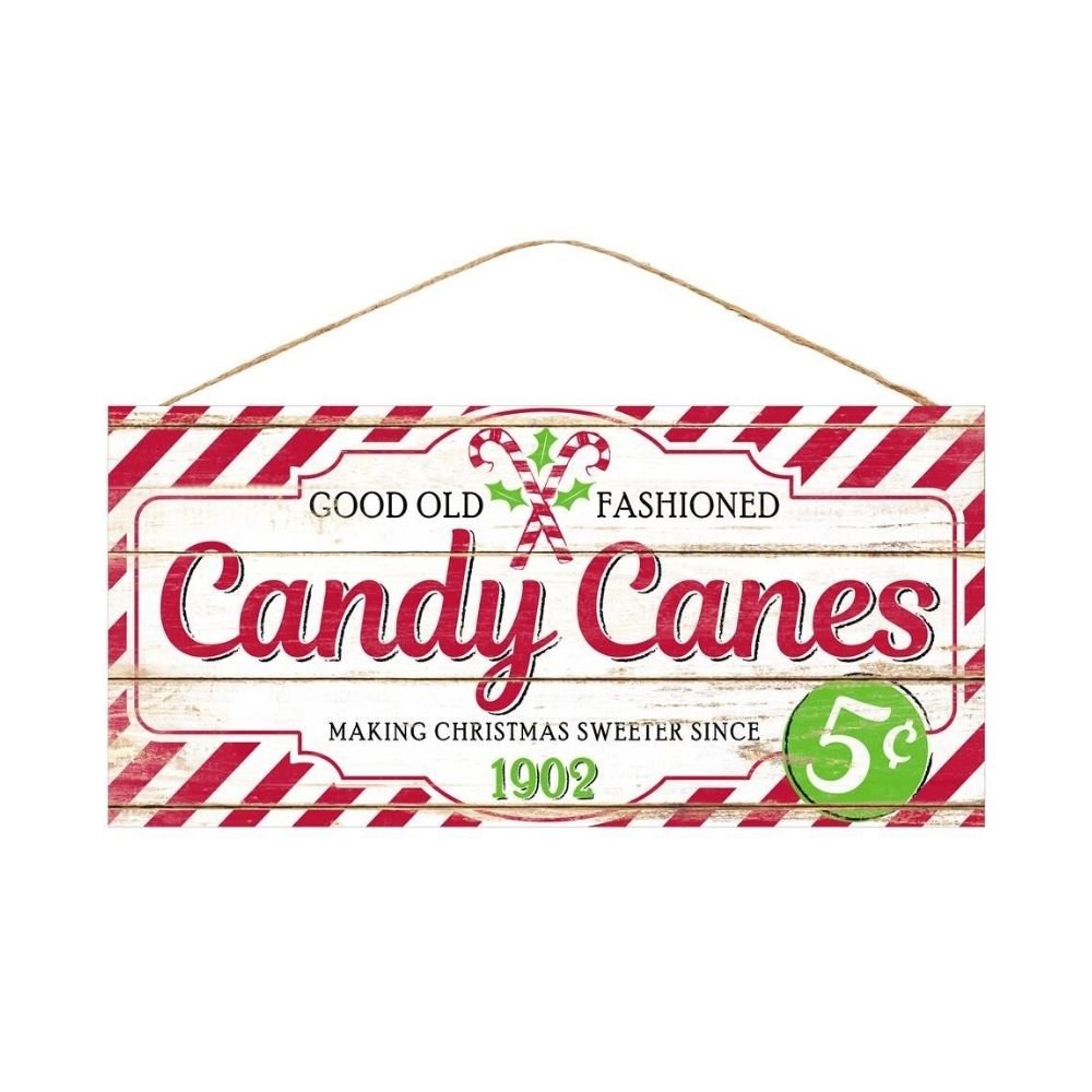 Candy Canes Sign - My Christmas