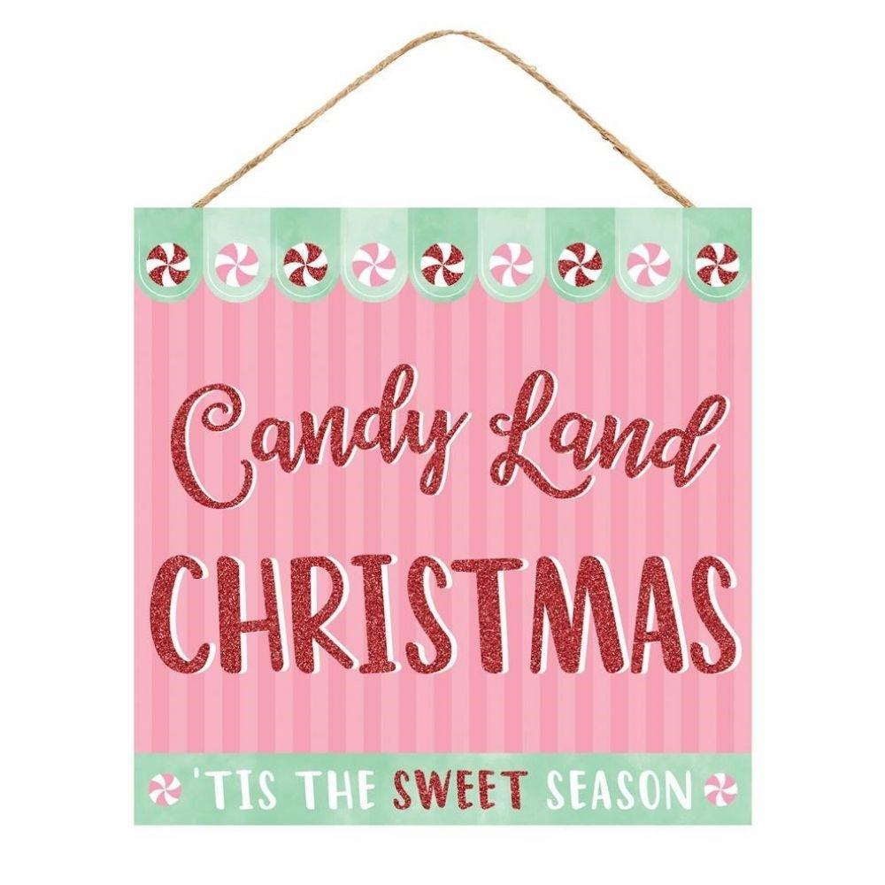 Candy Land Christmas Sign - My Christmas