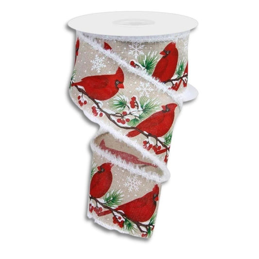 Cardinals Ribbon - My Christmas