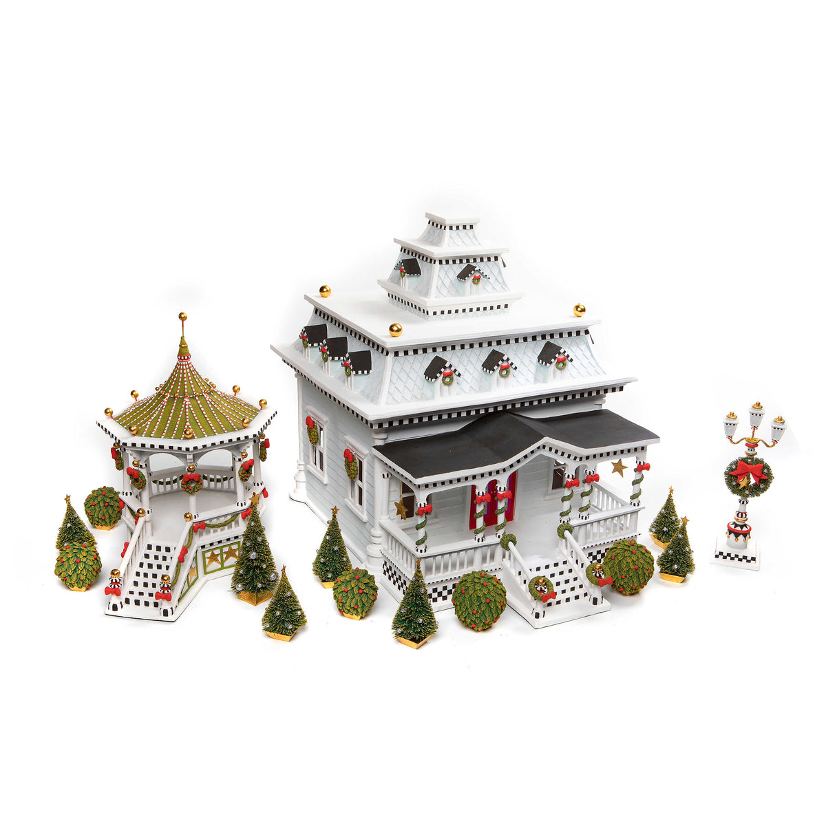 Caroler House &amp; Tree Set - My Christmas