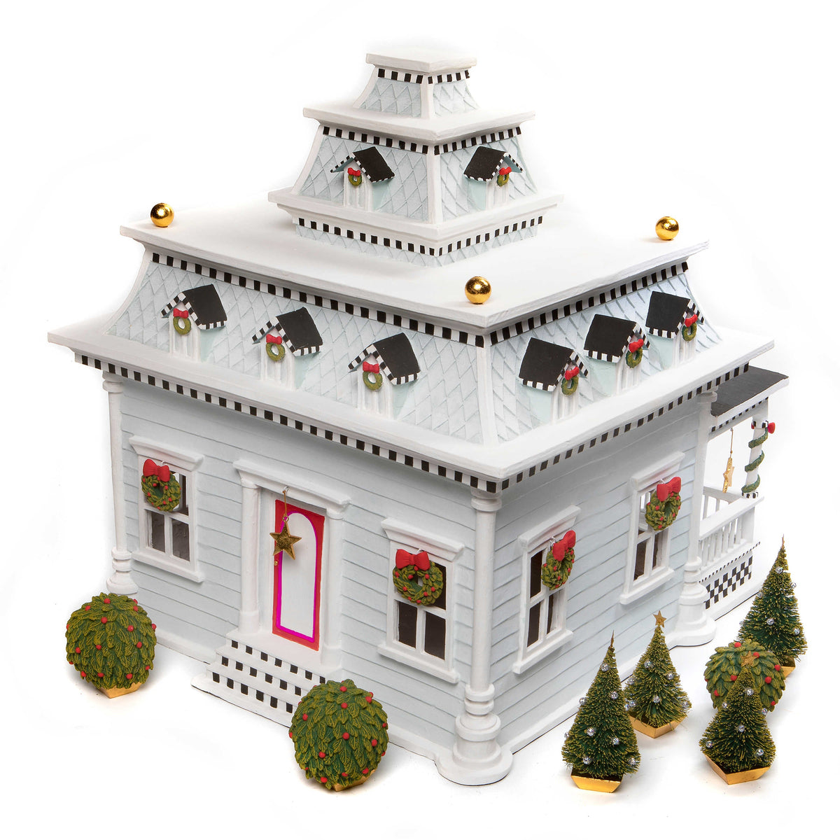 Caroler House &amp; Tree Set - My Christmas