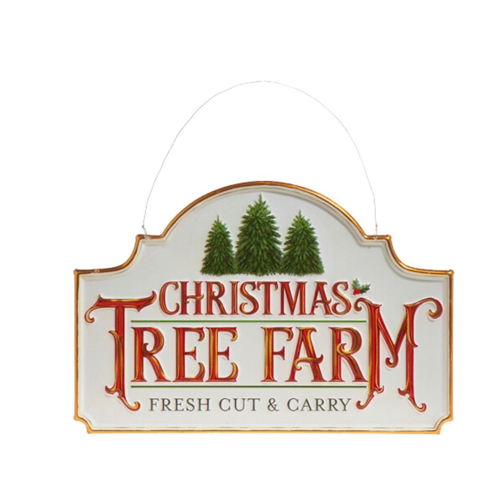 Christmas Tree Farm Sign, 30cm - My Christmas
