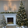 Clear Glass Bauble/White Polka Dots - My Christmas