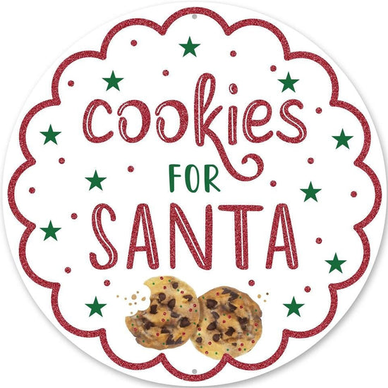Cookies For Santa Sign - My Christmas