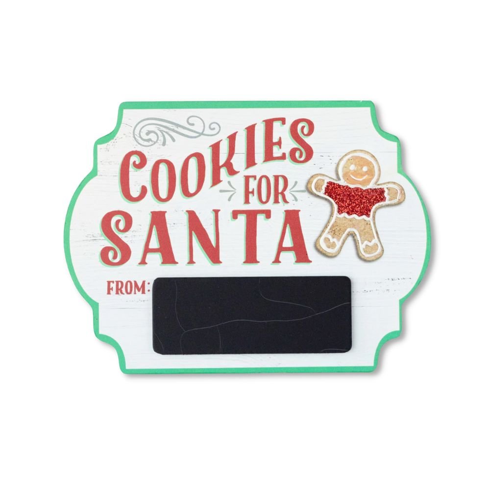 Cookies For Santa Table Plaque - My Christmas