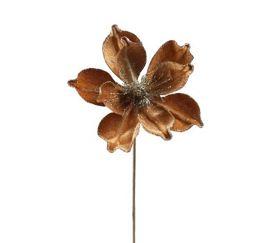 Copper Magnolia Flower - My Christmas
