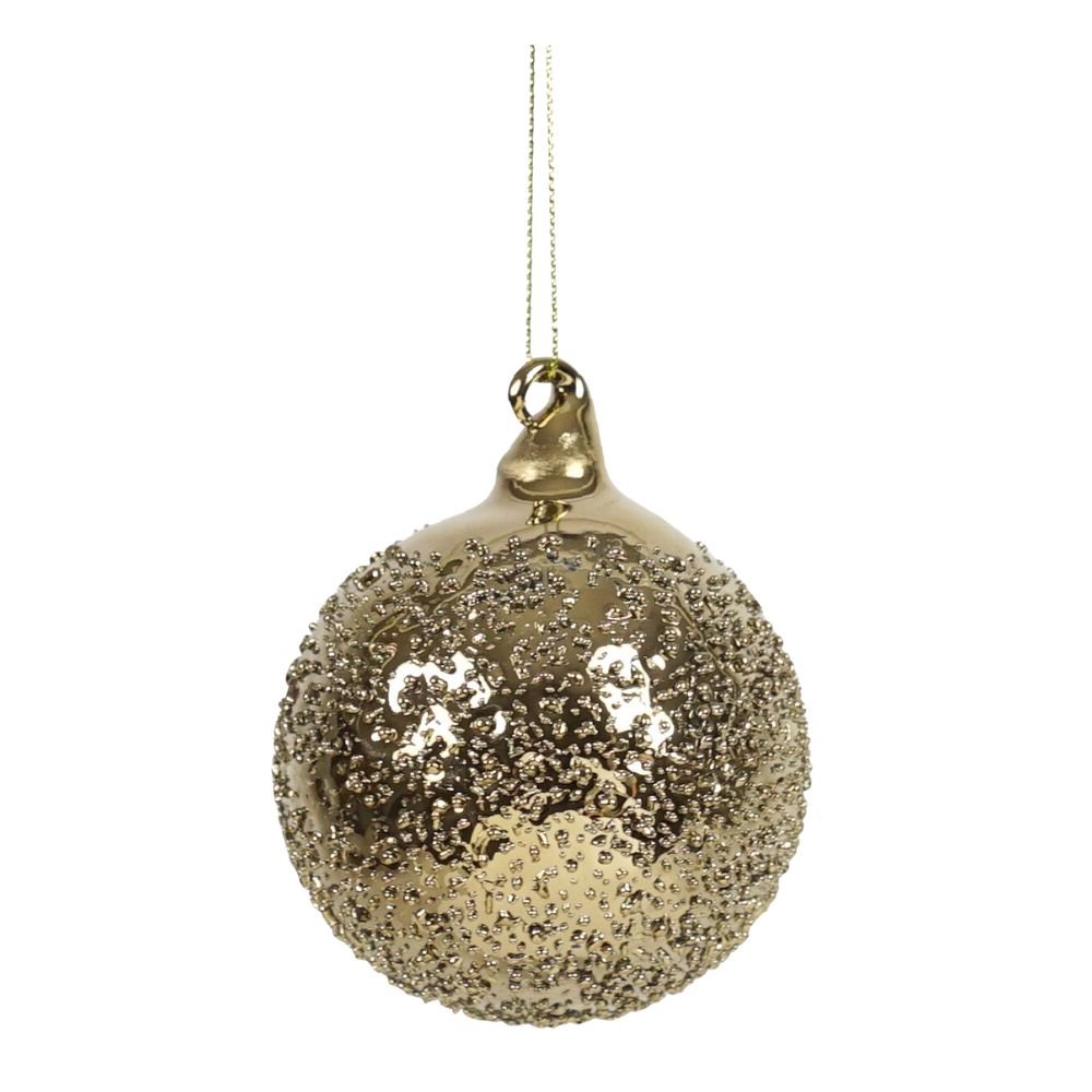 Copper Speckle Bauble - My Christmas