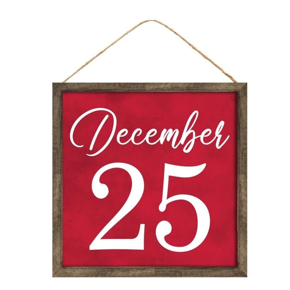 December 25 Note December 25 Sign – My Christmas
