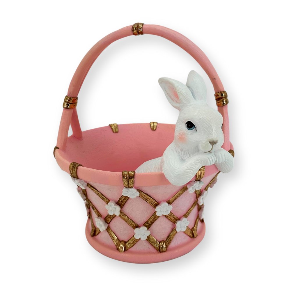 Deluxe Bunny in Basket - My Christmas