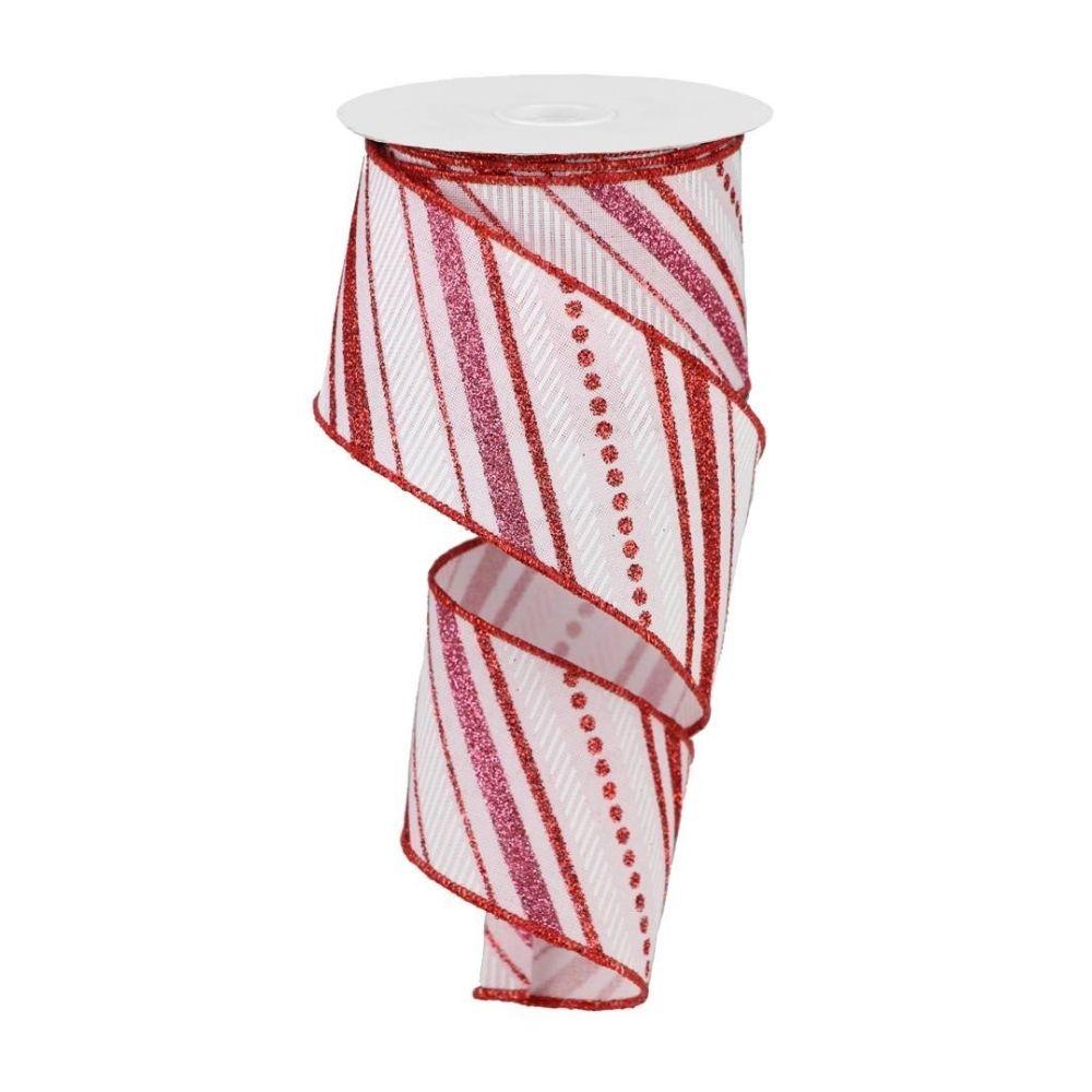 Diagonal Stripes/Royal - My Christmas