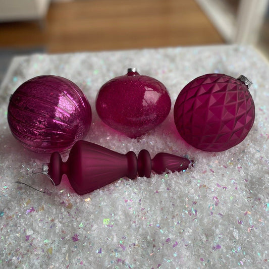 Fuchsia Ball Ornament - My Christmas