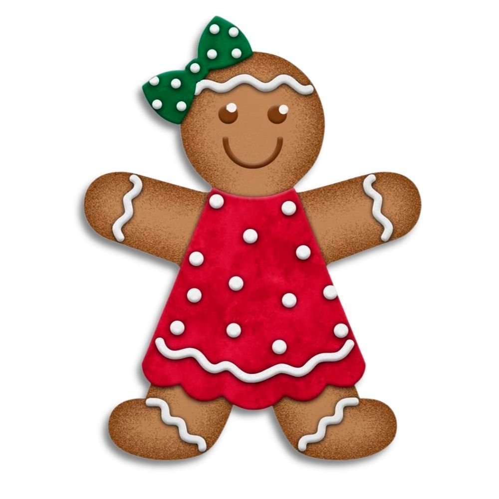 Gingerbread Girl Sign - My Christmas