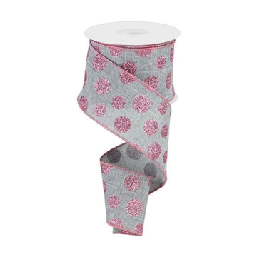 Glitter Polka Dots - My Christmas