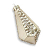 Gold Encrusted Oblique Ornament, 12cm - My Christmas