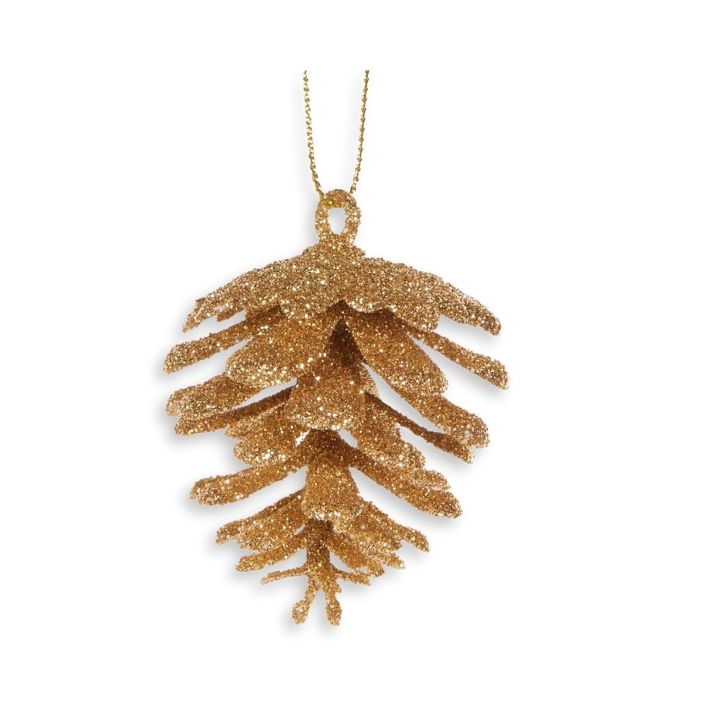 Gold Pinecones Ornament, Pack of 6 - My Christmas