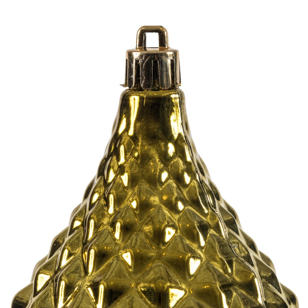 Gold Shiny Diamond Drop Ornament - My Christmas