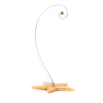 Golden Star Ornament Stand - My Christmas