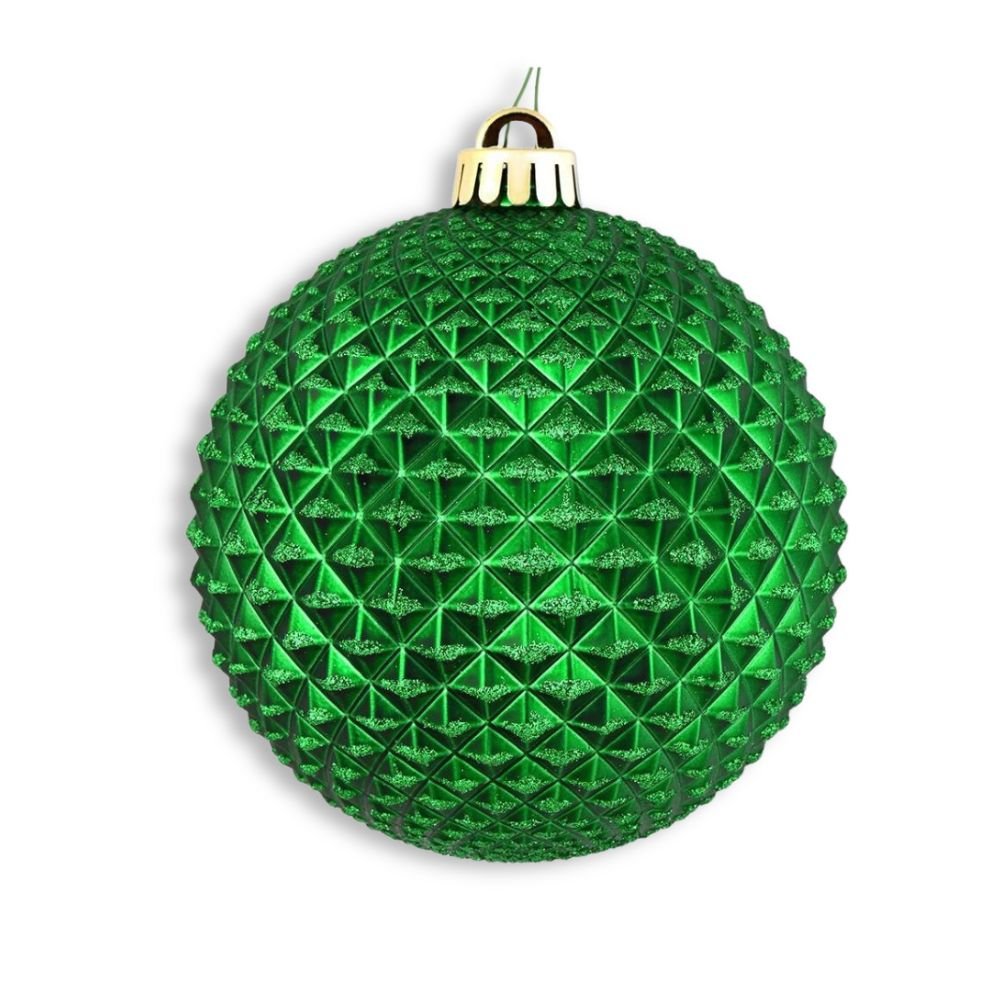 Green Durian Ball, 10cm - My Christmas